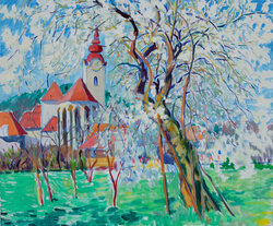 Bluehender Kriecherlbaum