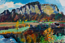 Herbstlandschaft bei Linsendorf