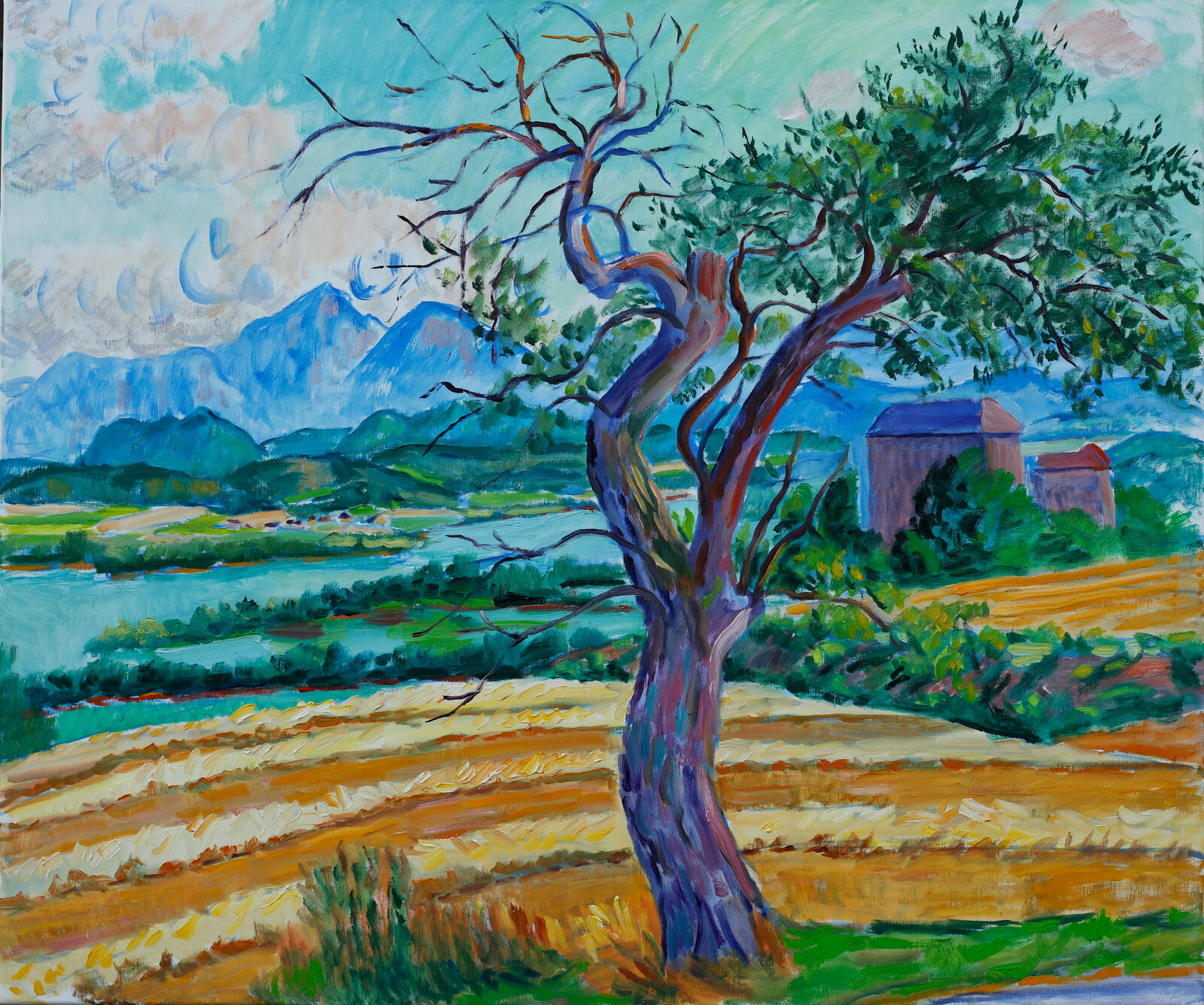 Sommerlandschaft bei Neudenstein