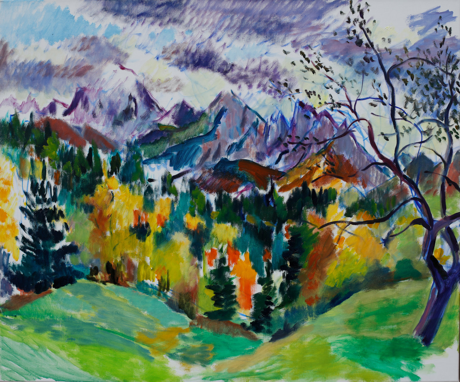 Herbstlandschaft bei Coccau