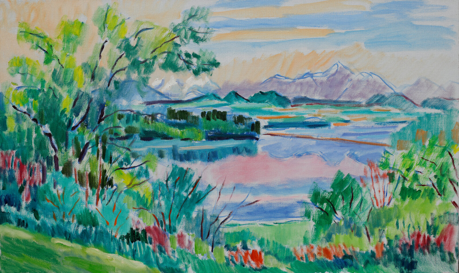 Maimorgen bei der Drau II