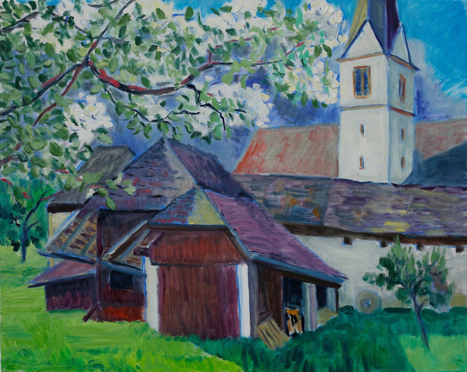 Grafenbach, Birnbluehte