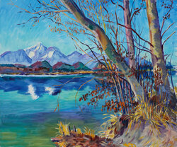 Vorfruehling bei der Drau