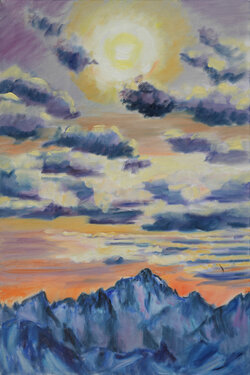 Februarnachmittag in Diex