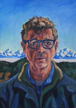 Selbstporträt in Diex