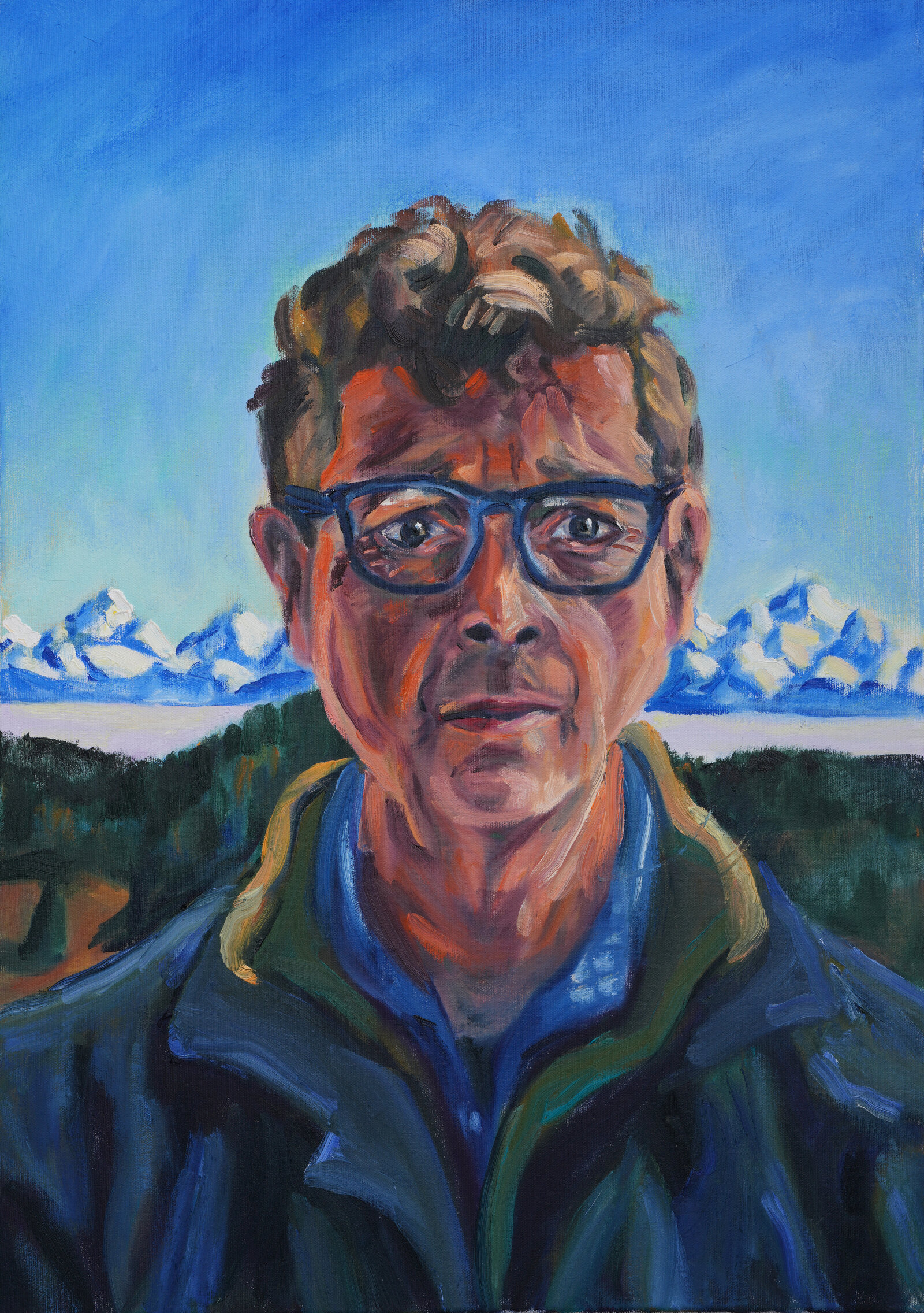 Selbstporträt in Diex